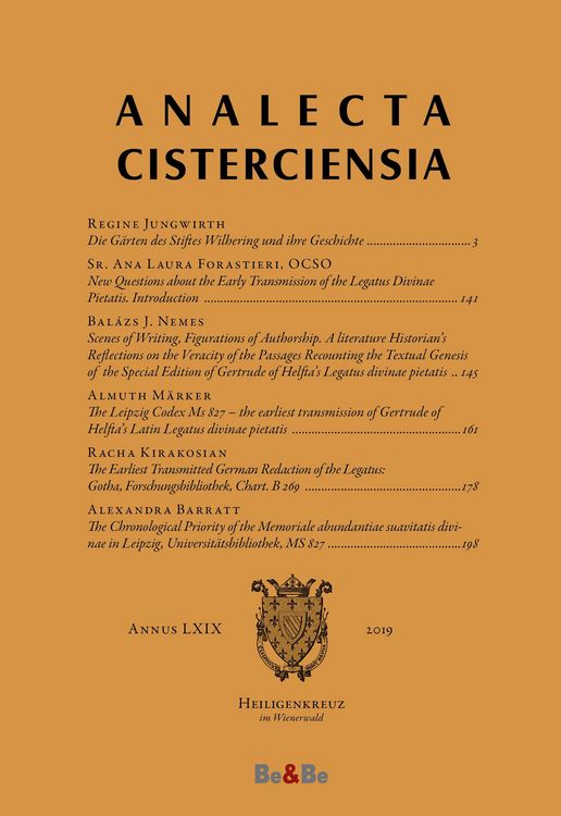 Produktbild: Analecta Cisterciensia 69 (2019)
