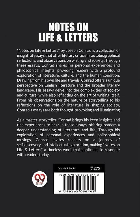 Produktbild: Notes On Life & Letters
