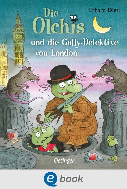 Produktbild: Die Olchis und die Gully-Detektive von London