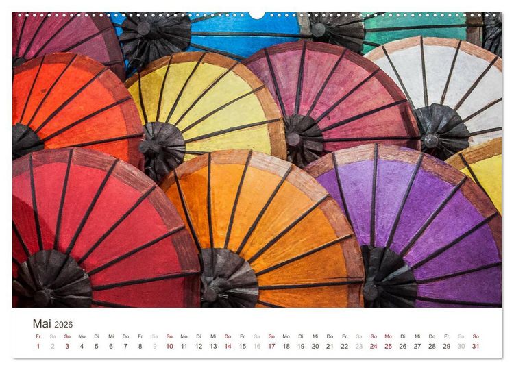 Produktbild: S&Uuml;DOSTASIEN (hochwertiger Premium Wandkalender 2026 DIN A2 quer), Kunstdruck in Hochglanz