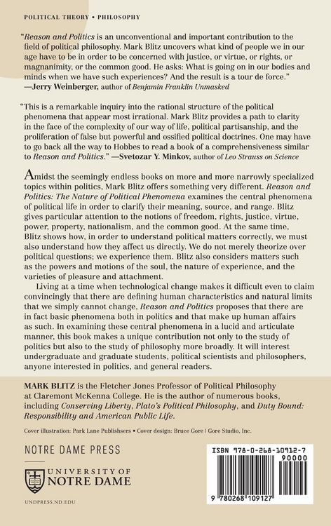 Produktbild: Reason and Politics
