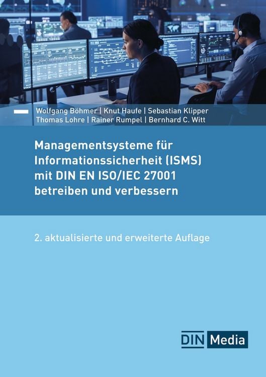 Produktbild: Managementsysteme f&uuml;r Informationssicherheit (ISMS) mit DIN EN ISO/IEC 27001 betreiben und verbessern