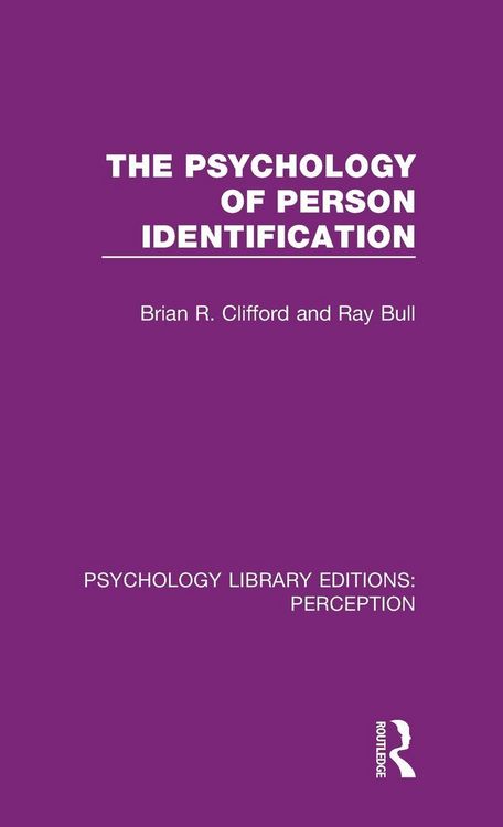 Produktbild: The Psychology of Person Identification