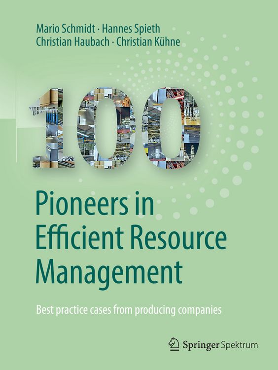 Produktbild: 100 Pioneers in Efficient Resource Management