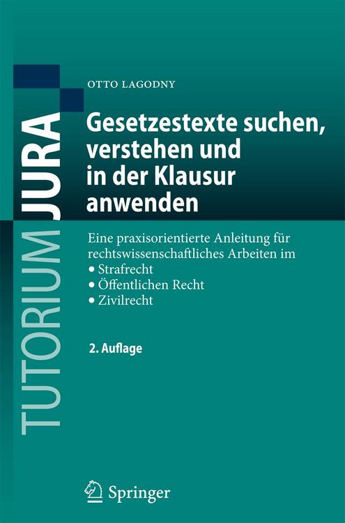 Produktbild: Gesetzestexte suchen, verstehen und in der Klausur anwenden