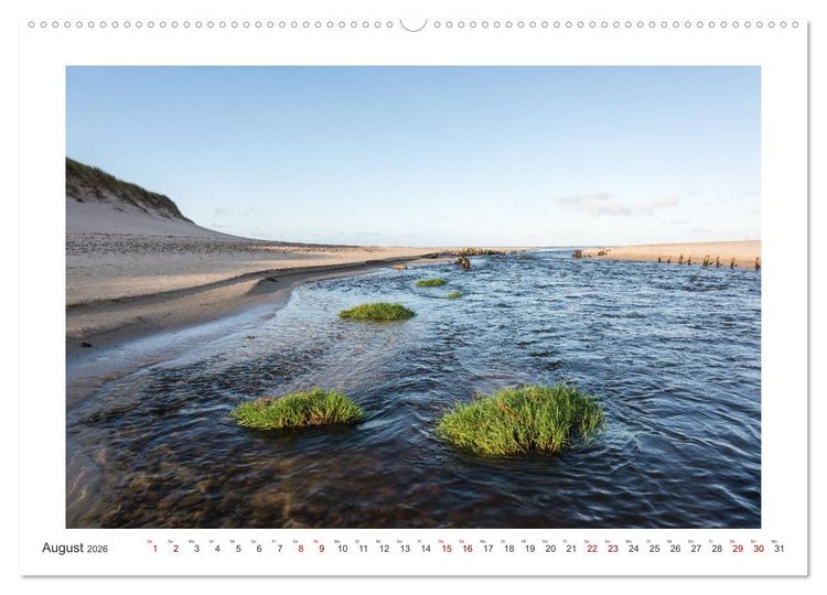 Produktbild: D&auml;nemark - Phototravellers Sehnsuchtskalender (hochwertiger Premium Wandkalender 2026 DIN A2 quer), Kunstdruck in Hochglanz