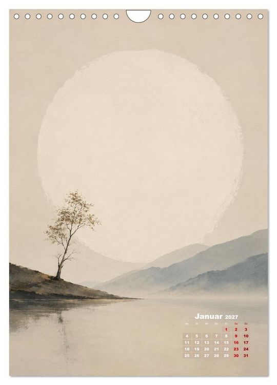 Produktbild: Stille Formen (Wandkalender 2027 DIN A4 hoch), CALVENDO Monatskalender