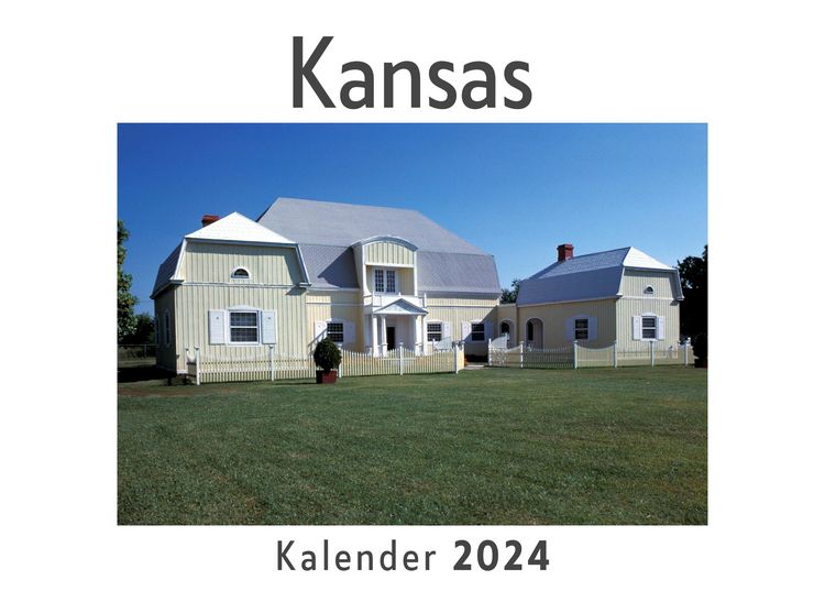 Produktbild: Kansas (Wandkalender 2024, Kalender DIN A4 quer, Monatskalender im Querformat mit Kalendarium, Das perfekte Geschenk)