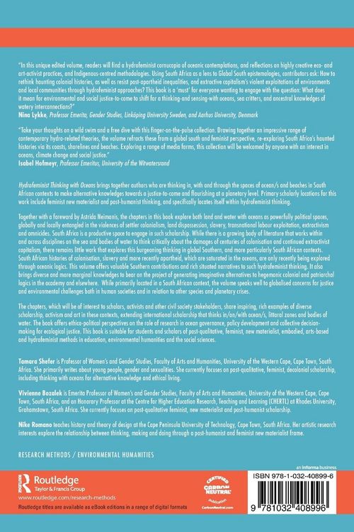 Produktbild: Hydrofeminist Thinking With Oceans