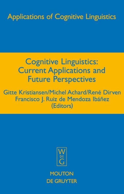 Produktbild: Cognitive Linguistics