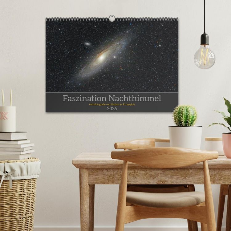 Produktbild: Faszination Nachthimmel (Wandkalender 2026 DIN A3 quer), CALVENDO Monatskalender