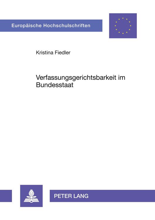 Produktbild: Verfassungsgerichtsbarkeit im Bundesstaat