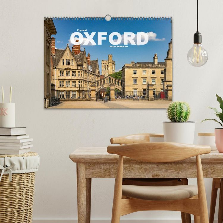 Produktbild: England - Oxford (Wandkalender 2026 DIN A3 quer), CALVENDO Monatskalender