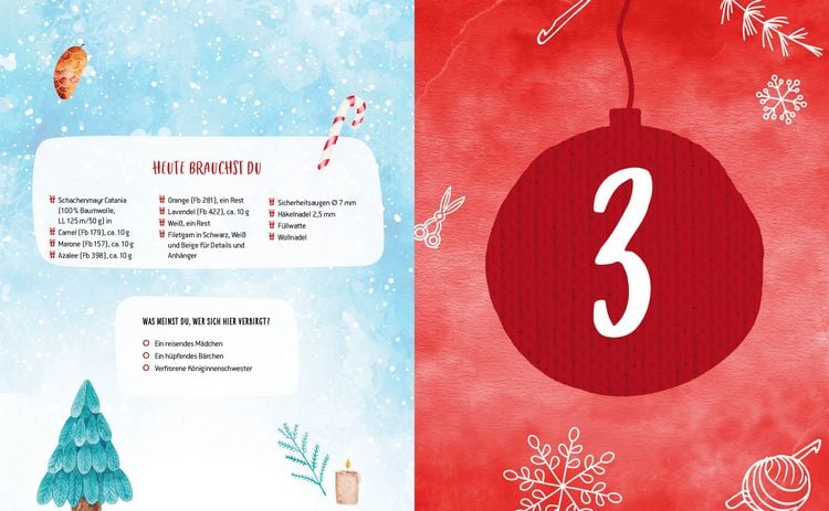 Produktbild: Mein Adventskalender-H&auml;kelbuch: Helden der Kindheit &ndash; Merry X-Mas