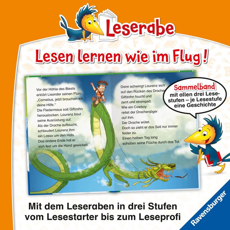 Produktbild: Leserabe Sonderausgaben - Ritter- und Drachengeschichten zum Lesenlernen