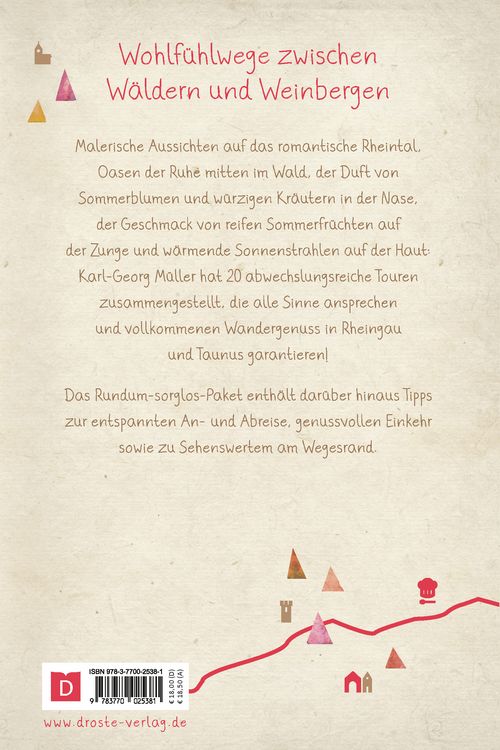 Produktbild: Rheingau/Taunus. Wandern für die Seele