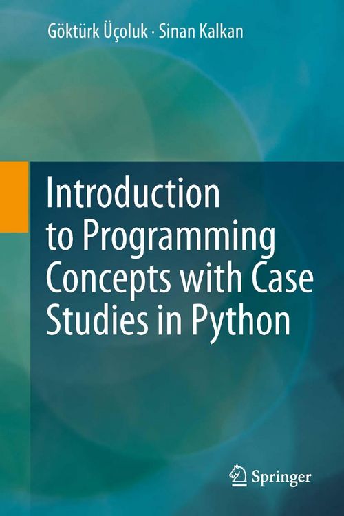 Produktbild: Introduction to Programming Concepts with Case Studies in Python