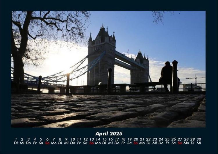 Produktbild: London 2025 Fotokalender DIN A4