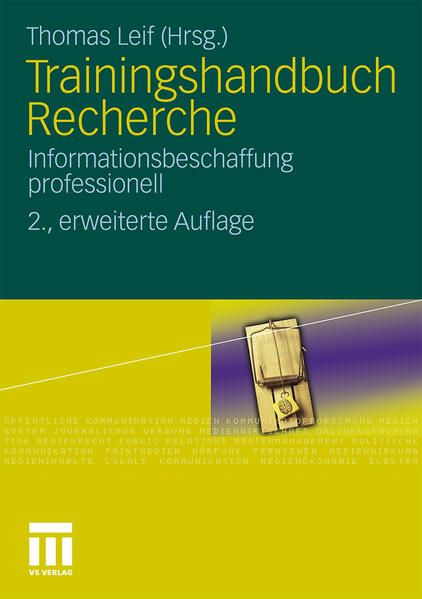 Produktbild: Trainingshandbuch Recherche