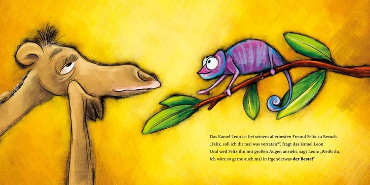 Produktbild: Das Kamel Leon. Bilderbuch