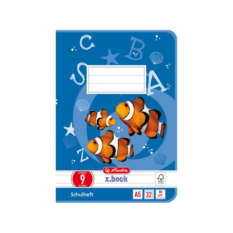 Produktbild: Herlitz Heft A5 32 Blatt Lineatur 9