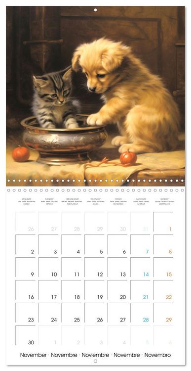 Produktbild: Instants craquants (Calendrier mural carr&eacute; 2026 30x30 cm) Calendrier double avec une page pour vos prises de notes