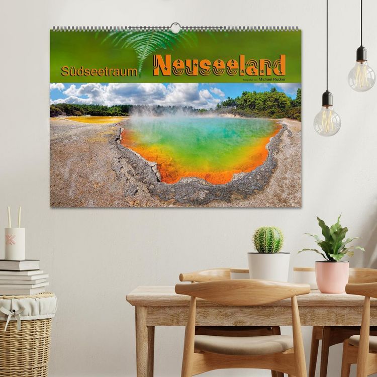 Produktbild: S&uuml;dseetraum Neuseeland (Wandkalender 2026 DIN A2 quer), CALVENDO Monatskalender