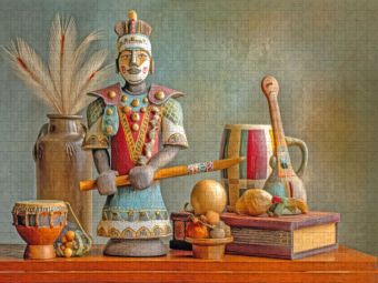 Produktbild: CALVENDO Puzzle Afrikanische Stillleben | 1000 Teile Lege-Gr&ouml;&szlig;e 64x48cm Foto-Puzzle f&uuml;r gl&uuml;ckliche Stunden