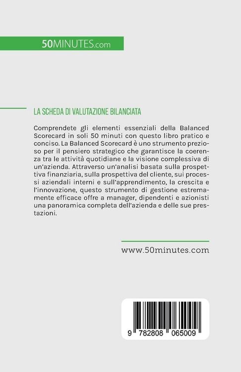 Produktbild: La scheda di valutazione bilanciata
