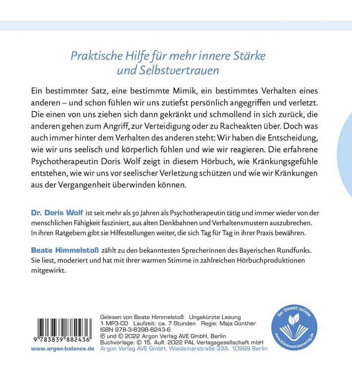 Produktbild: Ab heute kr&auml;nkt mich niemand mehr