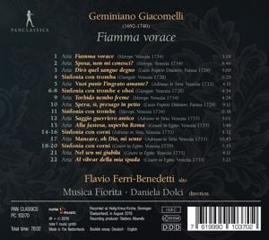 Produktbild: Fiamma vorace: Opera arias