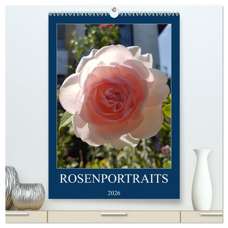 Produktbild: Rosenportr&auml;ts (hochwertiger Premium Wandkalender 2026 DIN A2 hoch), Kunstdruck in Hochglanz