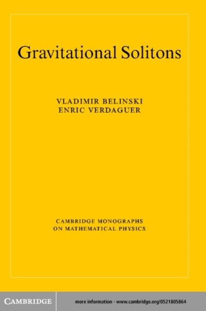 Produktbild: Gravitational Solitons