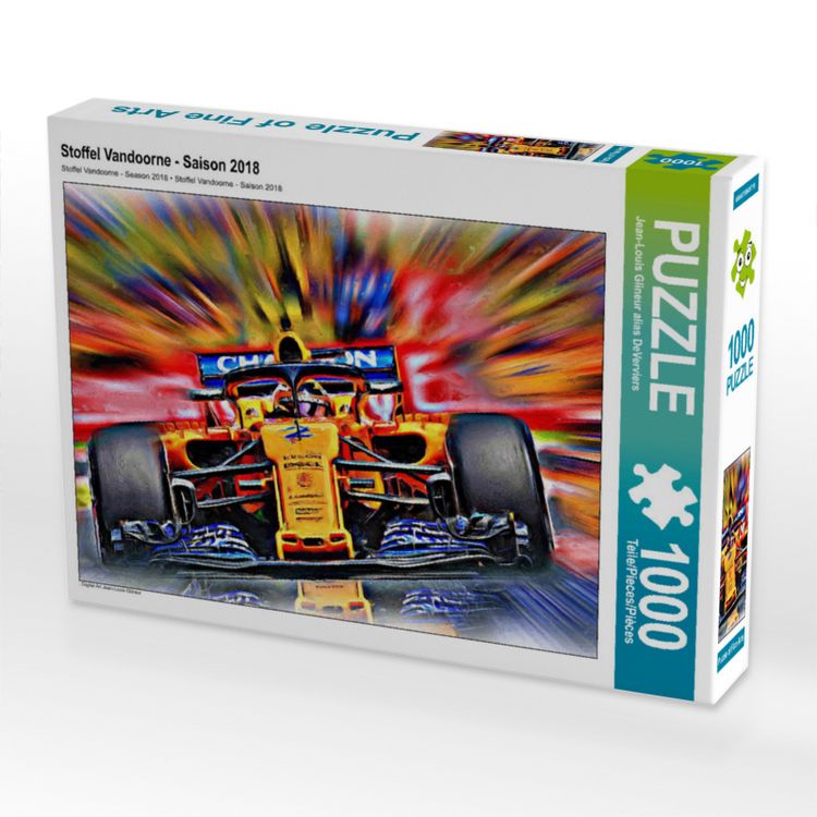 Produktbild: CALVENDO Puzzle Stoffel Vandoorne - Saison 2018 1000 Teile Lege-Gr&ouml;&szlig;e 640 x 480 cm Foto-Puzzle Bild von Jean-Louis Glineur alias DeVerviers