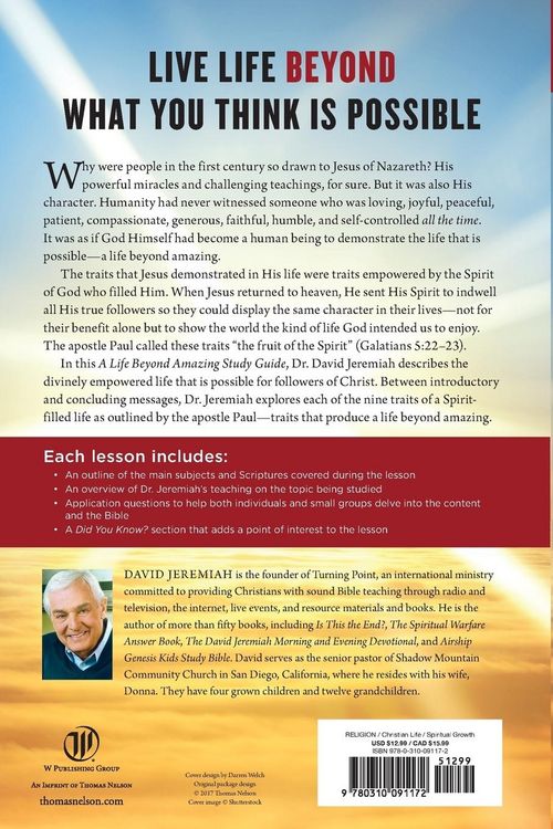 Produktbild: A Life Beyond Amazing Bible Study Guide