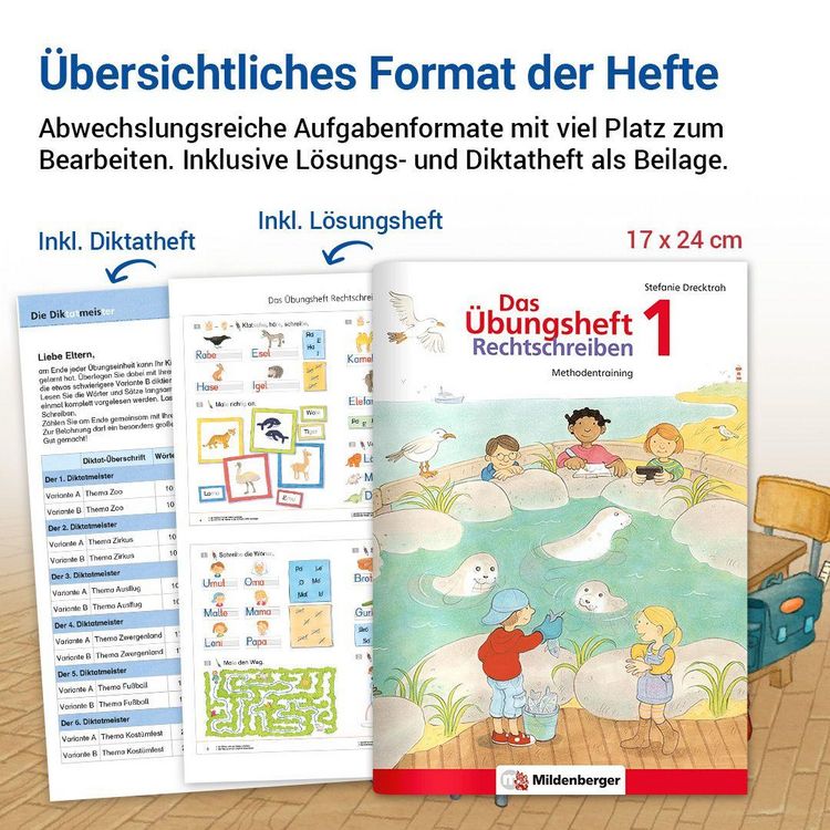 Produktbild: Das &Uuml;bungsheft Rechtschreiben 1