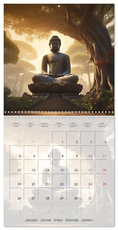 Produktbild: Zenitude every day (Wall Calendar 2026 12 &times; 12 Inch) CALVENDO 12 Month Wall Calendar