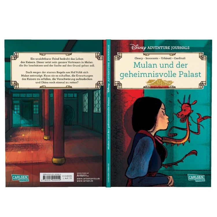 Produktbild: Disney Adventure Journals: Mulan und der geheimnisvolle Palast