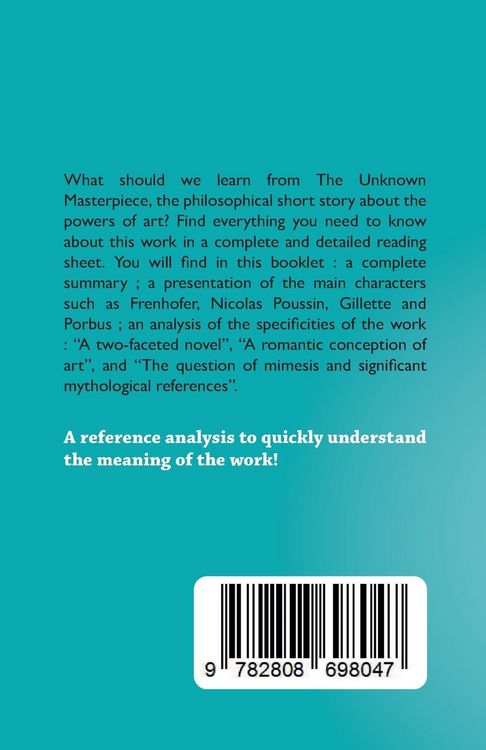 Produktbild: The Unknown Masterpiece