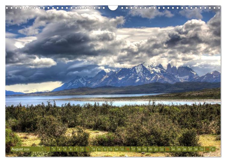 Produktbild: Wildes Patagonien - Abenteuer am Ende der Welt (Wandkalender 2026 DIN A3 quer), CALVENDO Monatskalender