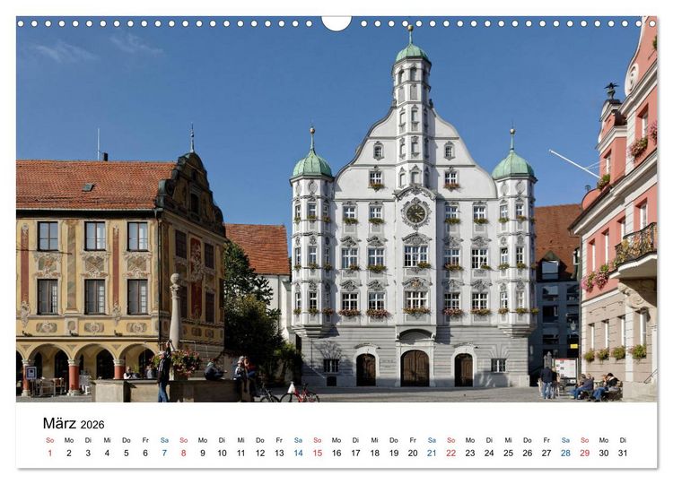 Produktbild: Memmingen - Ansichtssache (Wandkalender 2026 DIN A3 quer), CALVENDO Monatskalender