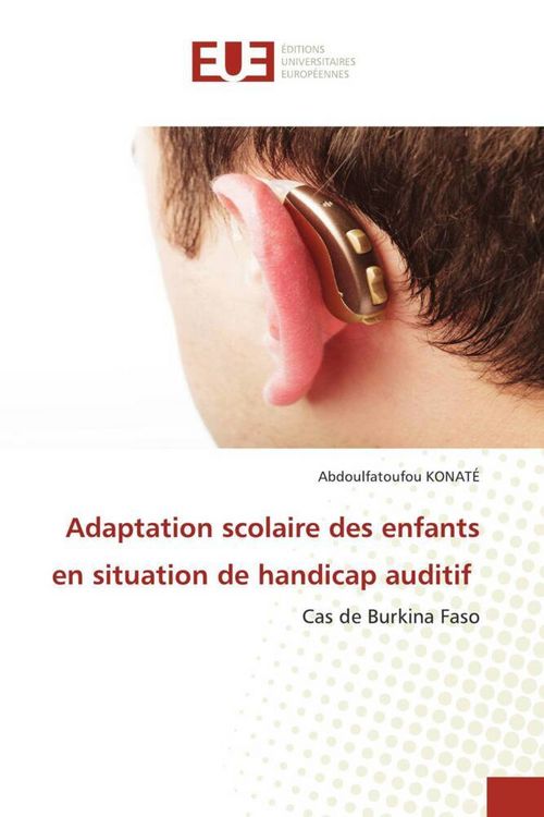 Produktbild: Adaptation scolaire des enfants en situation de handicap auditif