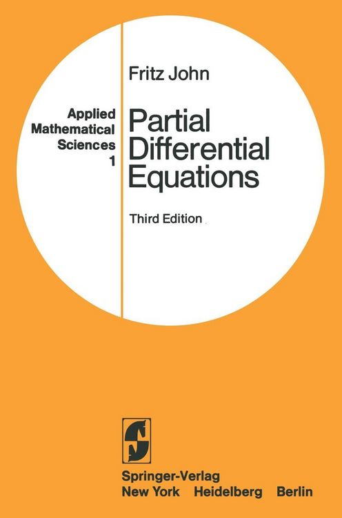 Produktbild: John, F: Partial Differential Equations