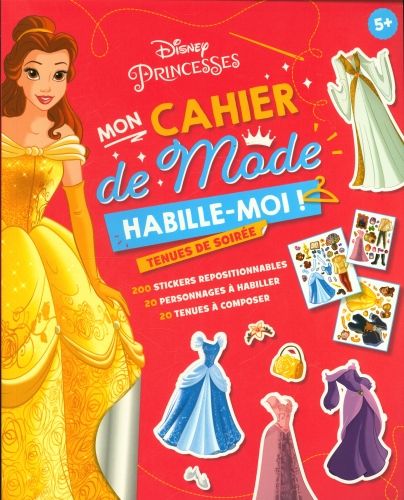 Produktbild: Disney princesses, mon cahier de mode : habille-moi !