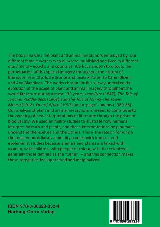Produktbild: Plant and Animal Metaphors as Signs of Proto-Ecofeminism