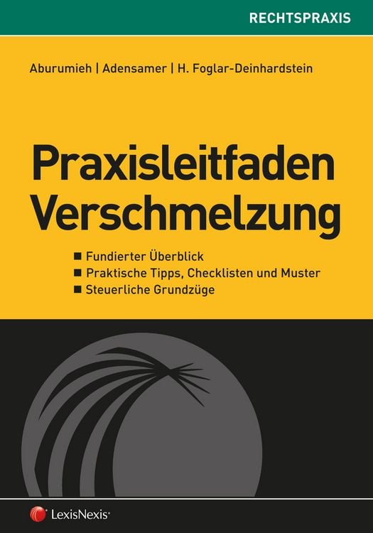 Produktbild: Praxisleitfaden Verschmelzung
