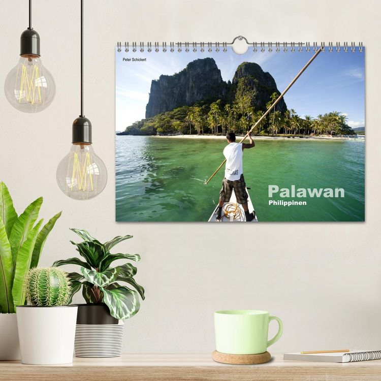 Produktbild: Palawan (Wandkalender 2026 DIN A4 quer), CALVENDO Monatskalender