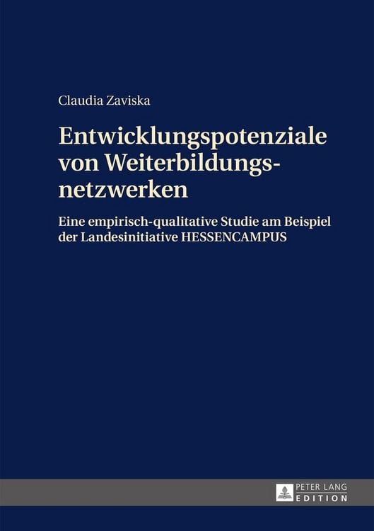 Produktbild: Entwicklungspotenziale von Weiterbildungsnetzwerken