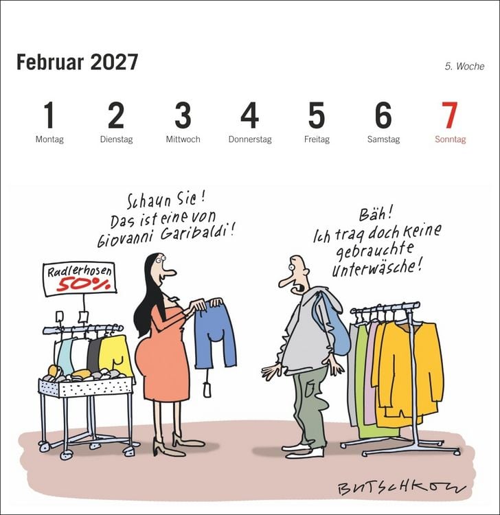 Produktbild: Peter Butschkow: Fahrrad unser Premium-Postkartenkalender 2027