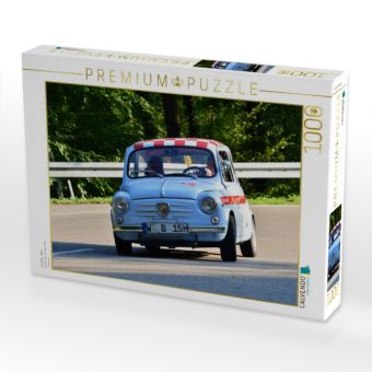 Produktbild: CALVENDO Puzzle Fiat 600 - 1963 | 1000 Teile Lege-Gr&ouml;&szlig;e 64x48cm Foto-Puzzle f&uuml;r gl&uuml;ckliche Stunden